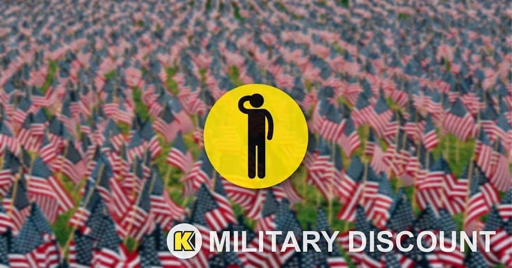 10% off Military Discount