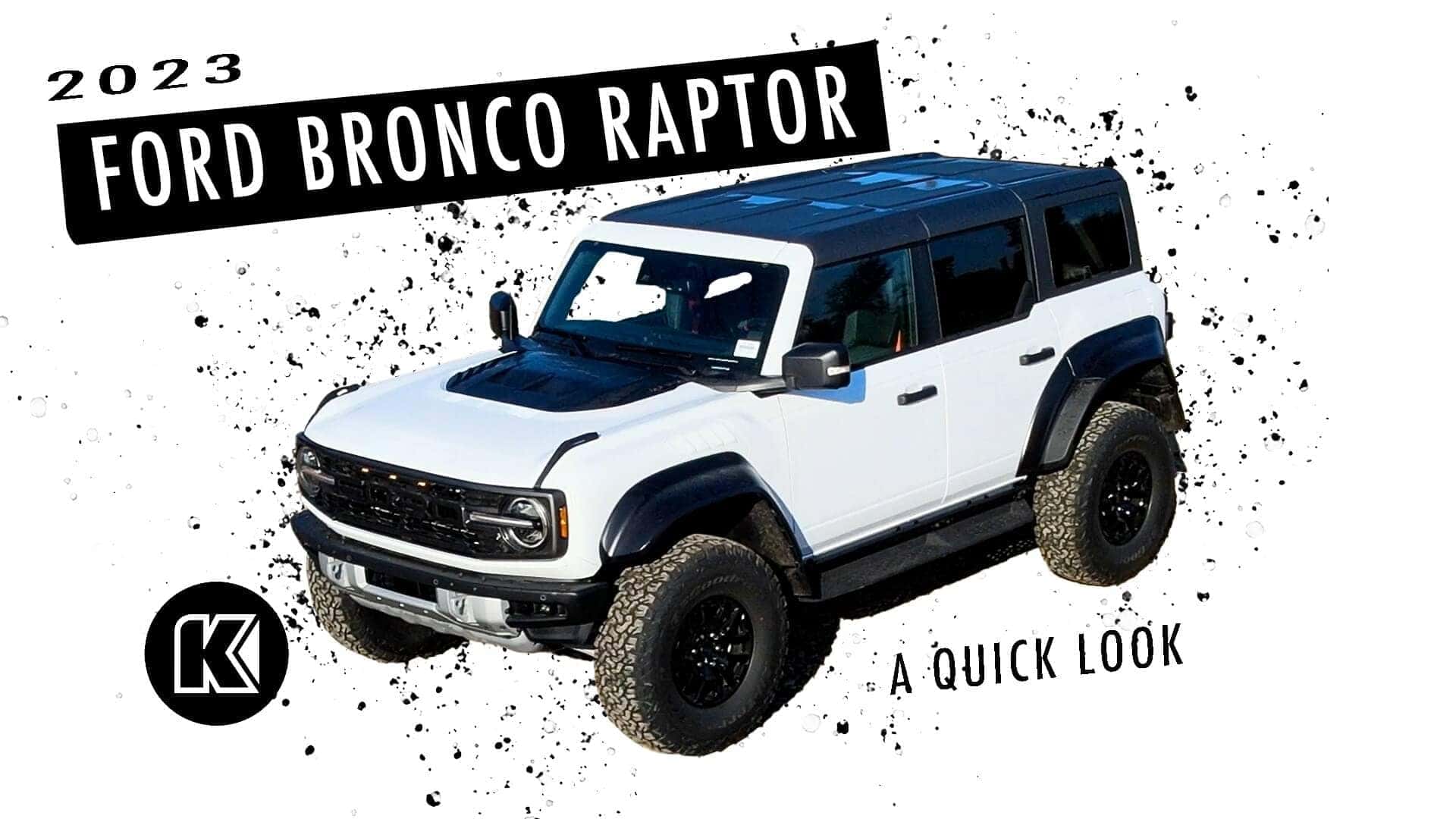 Go Off Road in a New 2023 Ford Bronco Raptor | Kendall Ford of Anchorage