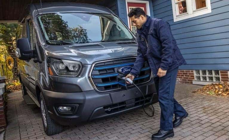 Ford E-Transit EV Charging at Home