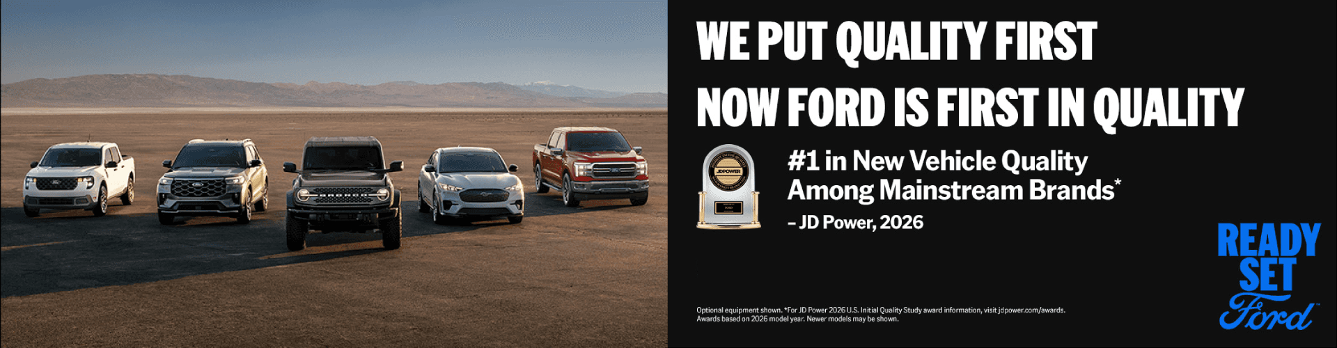 Ford is No. 1 Mainstream Brand in J.D. Power Initial Quality Study