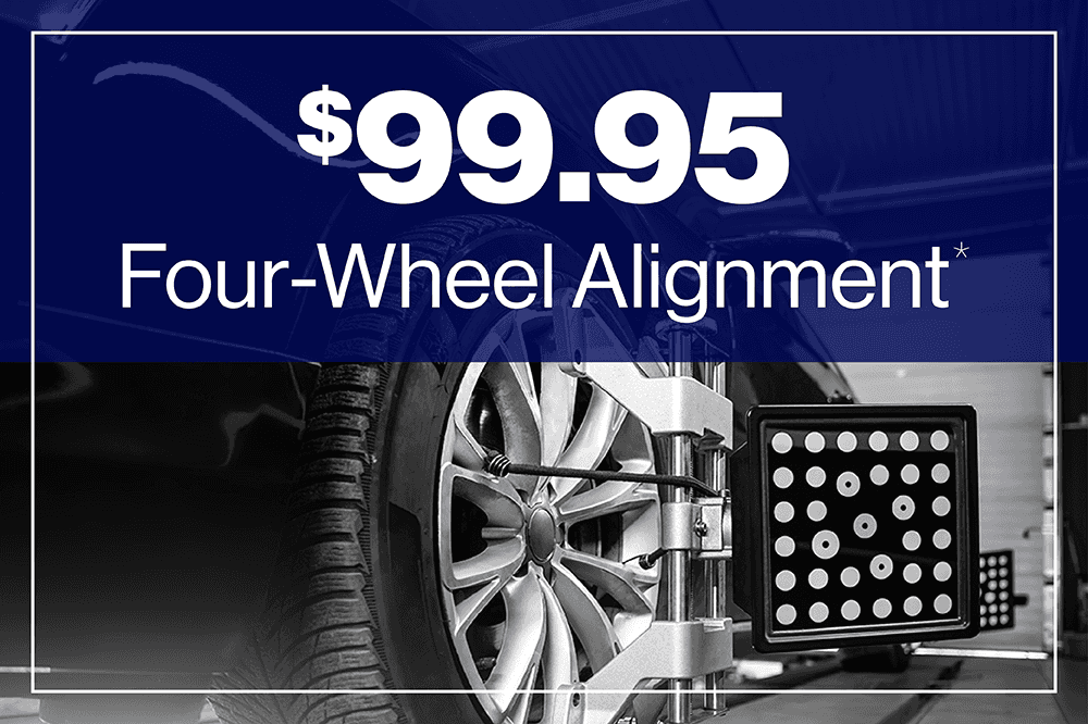 4 Wheel Alignment $99.95