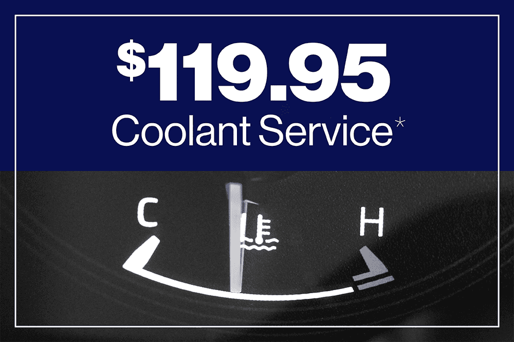Coolant Service $119.95