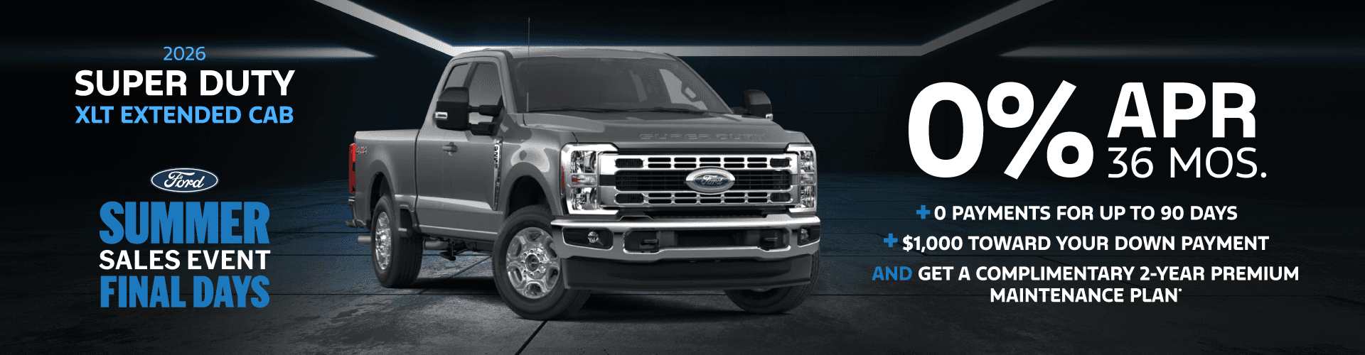 2026 Ford Super Duty XLT Extended Cab