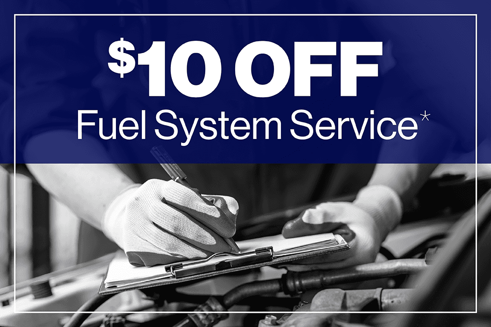 $10.00 off fuel system service