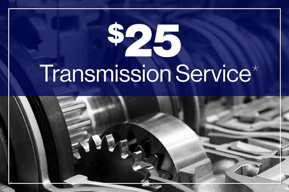 $25.00 off transmission service