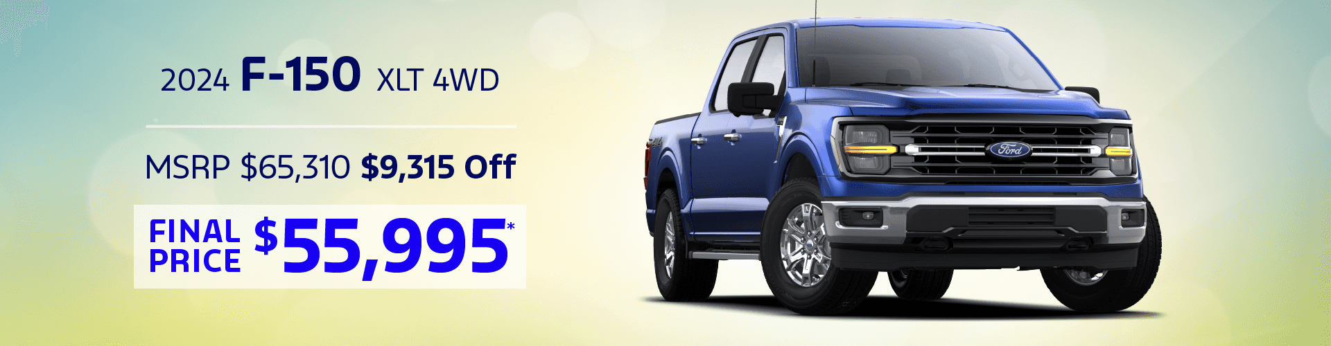 2024 F-150 XLT 4WD: Get $9,315 off MSRP -