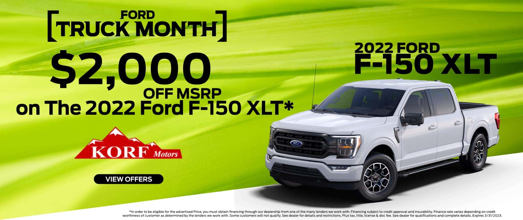 March_2023 F-150_Special Ford Korf