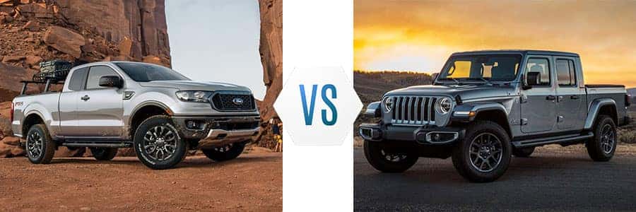 2020 Ford Ranger vs Jeep Gladiator | LaFayette Ford