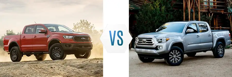 2021 Ford Ranger vs Toyota Tacoma | LaFayette Ford