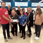 Employees at Mesquite Ford spent a day supporting the Mesquite Senior Center. The team spent time with the seniors, served over 100 meals, and made a donation to the center’s meal program!