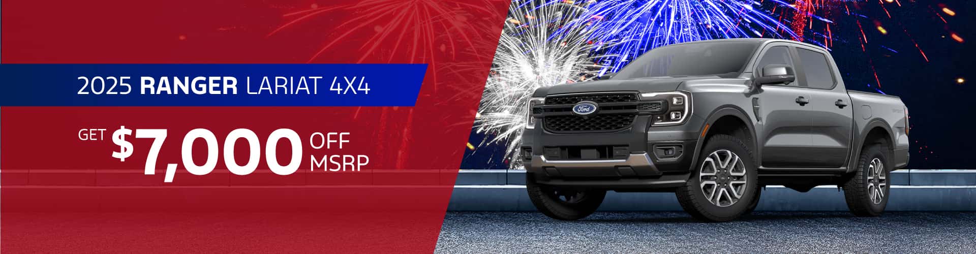Ranger Lariat 4x4 Get 7,000 off MSRP