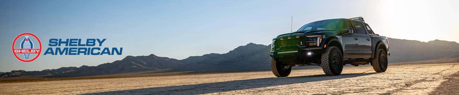 Shelby F-150 in Desert
