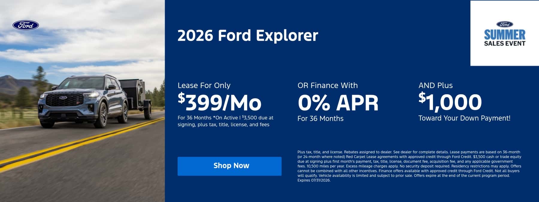 Explorer Homepage Slide
