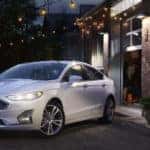 2020 Ford Fusion white