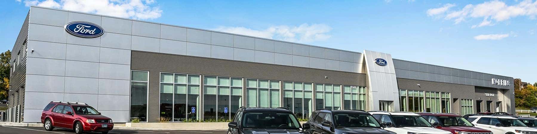 Morrie's Minnetonka Ford dealership exterior