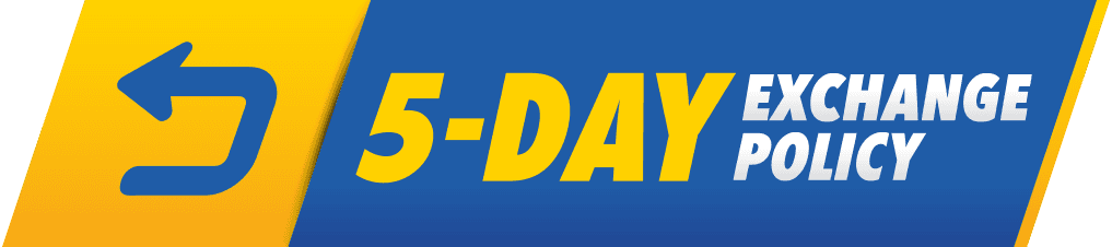 5-DAY Exchange Policy