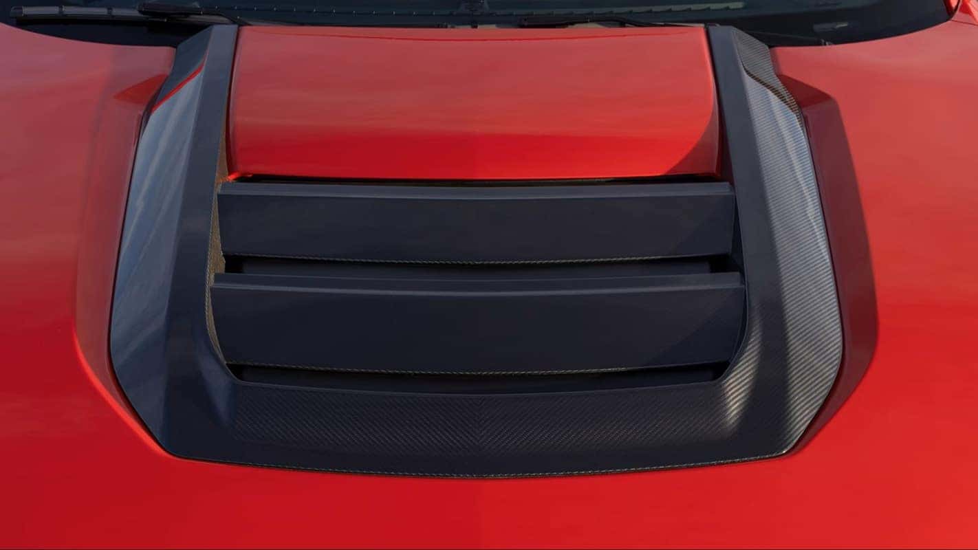 2026 Mustang Dark Horse SC Hood