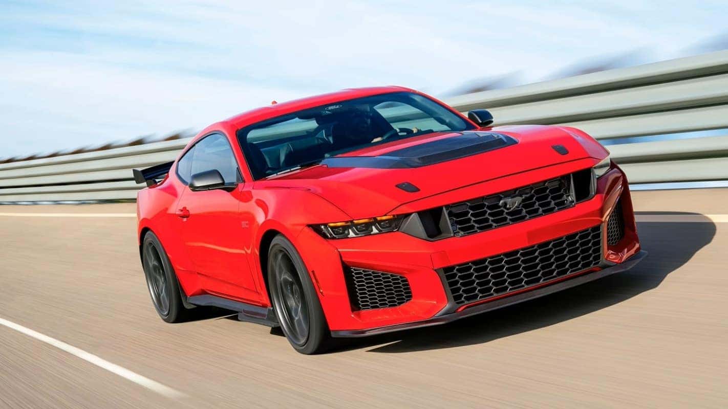 2026 Mustang Dark Horse SC on Track