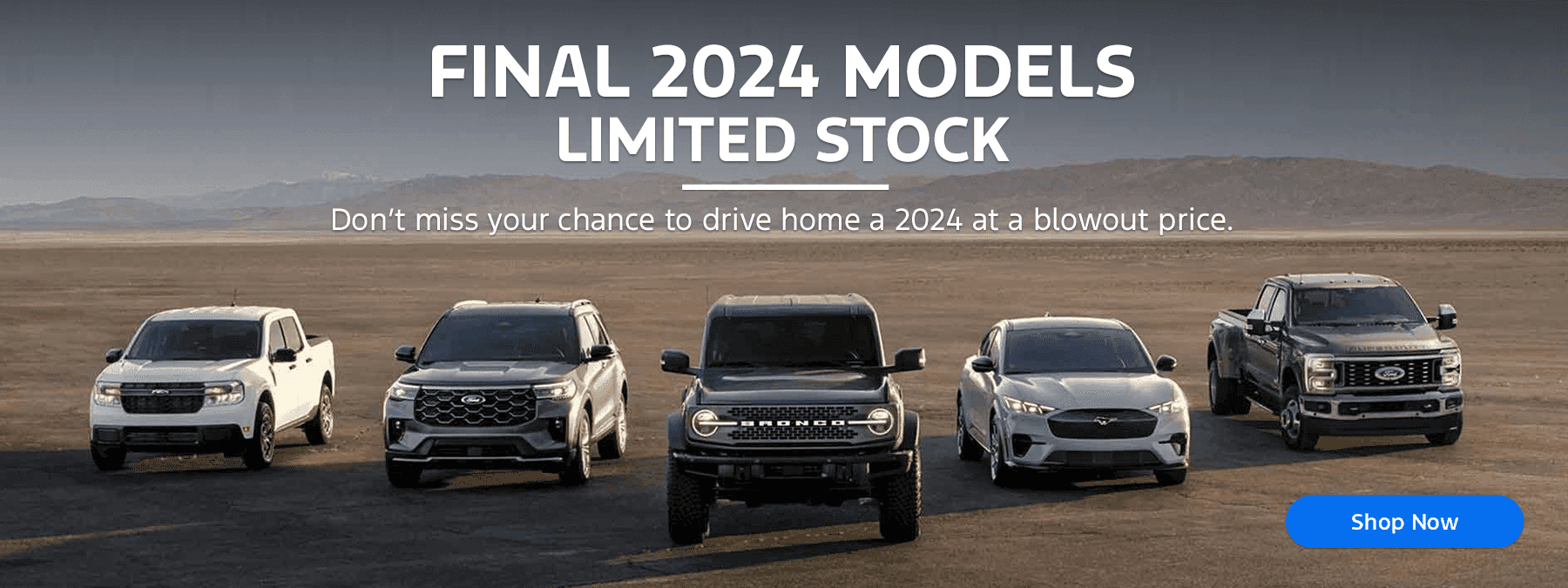 Final 2024 Models – Limited Stock