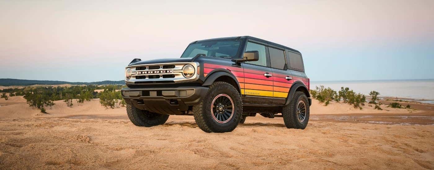 A grey 2025 Ford Bronco for sale in Santa Cruz.