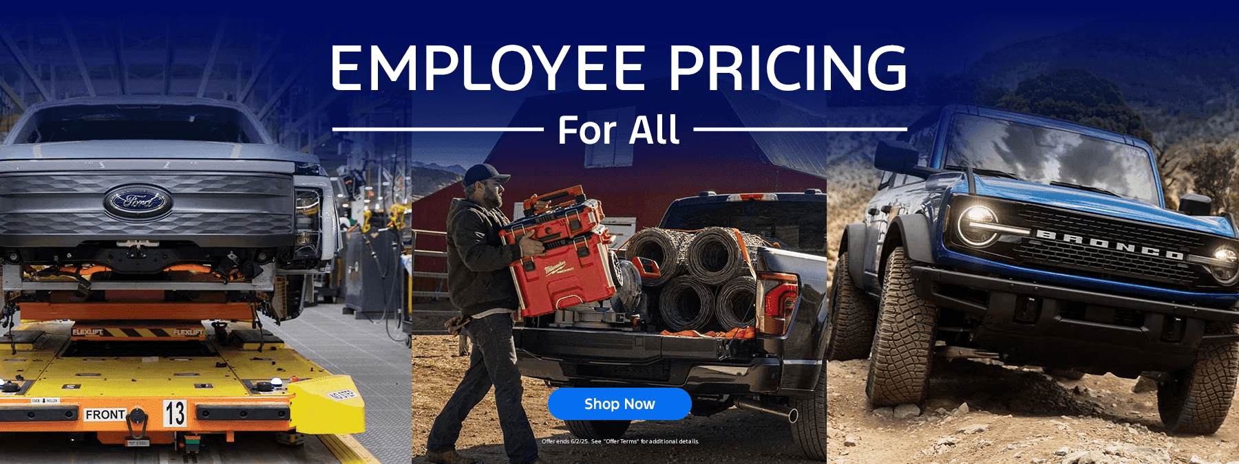 Employee Pricing for all