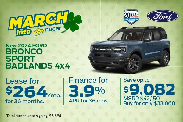 New Ford Bronco HUGE savings
