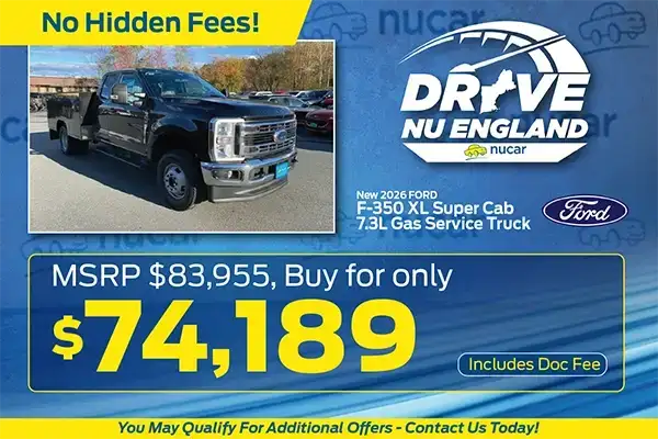 New 2026 Ford F-350 Super Cab Service Truck