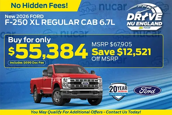 New 2026 F-250 XL Reg Cab