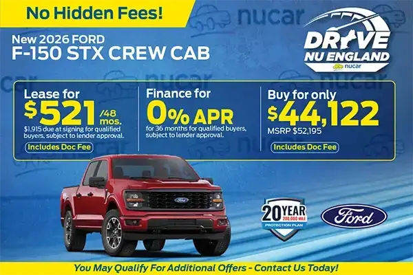 New 2026 Ford F-150 STX