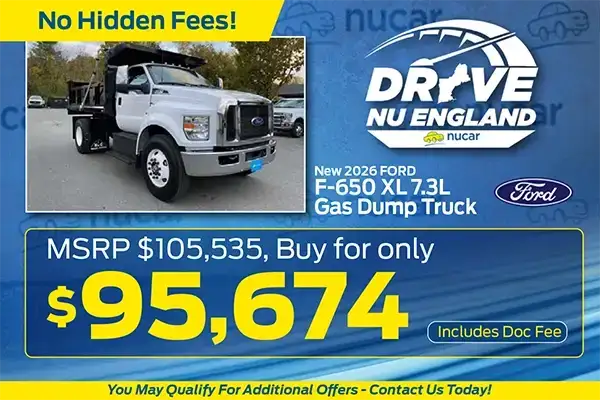 New 2026 Ford E-650 XL Gas Dump Truck