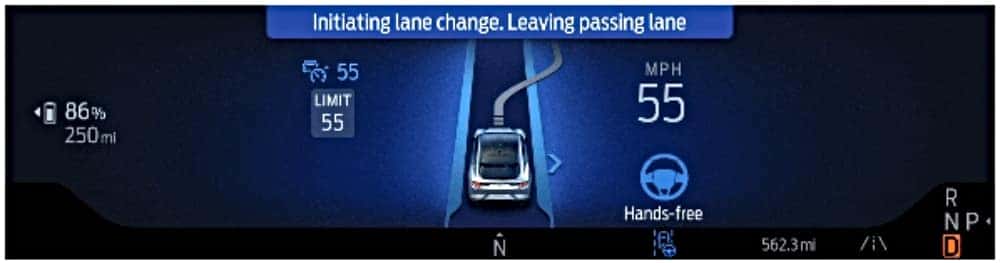 Ford BlueCruise 1.5 Lane Change