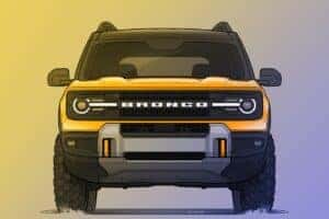 2025 Bronco Sport Exterior Sketch