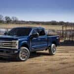 2025 F-350 Super Duty Platinum Plus Antimatter Blue