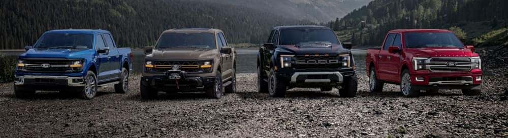 Exterior Ford F-150 Truck Lineup 2026