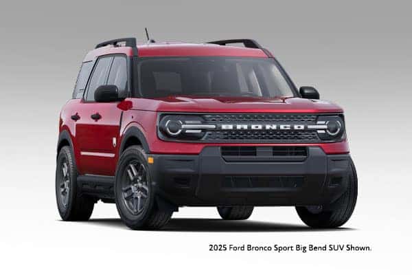 New 2025 Ford Bronco Sport Big Bend 4WD SUV