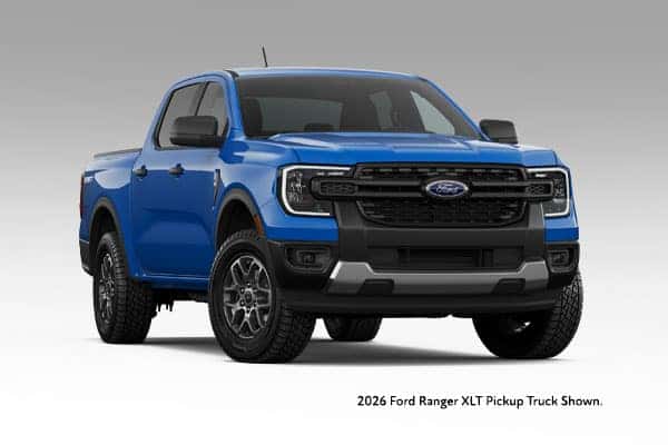 New 2026 Ford Ranger XLT SuperCrew 4WD Pickup Truck