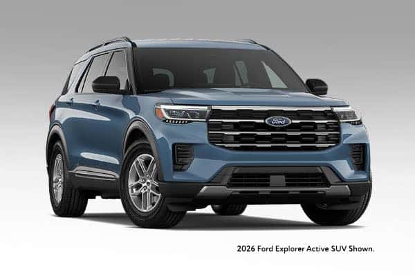New 2026 Ford Explorer Active 4WD SUV
