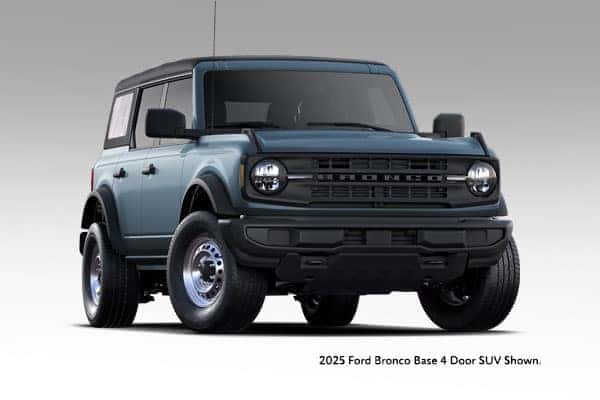 New 2025 Ford Bronco Base 4WD 4DR SUV