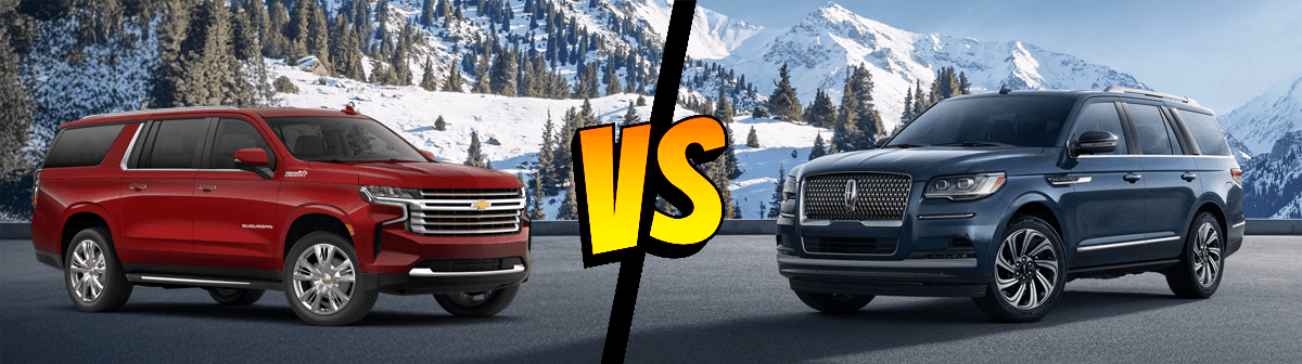 2024 Lincoln Navigator vs 2024 Chevrolet Suburban