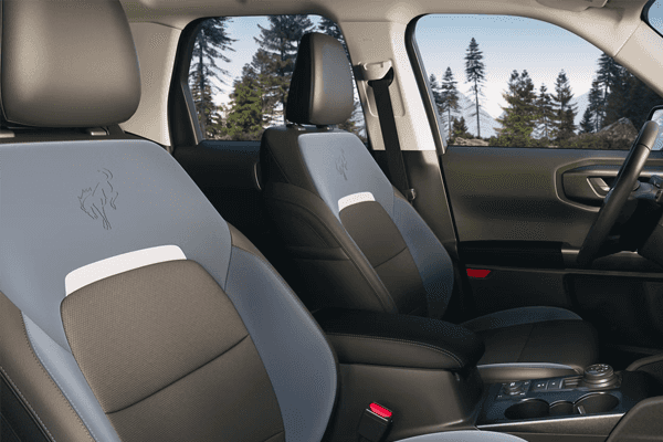 2026 Bronco Sport interior Seats and Comfort