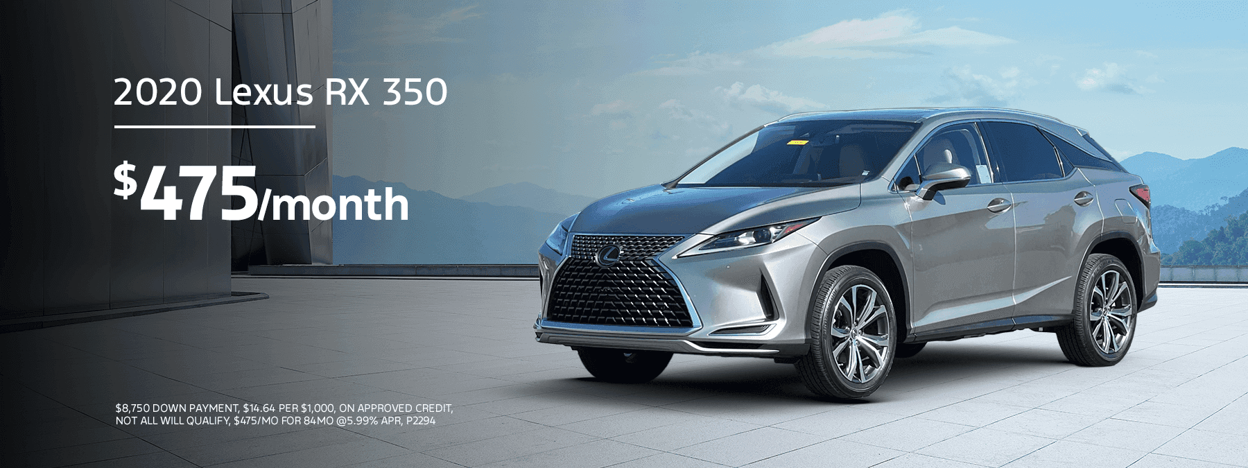 2020 Lexus RX350