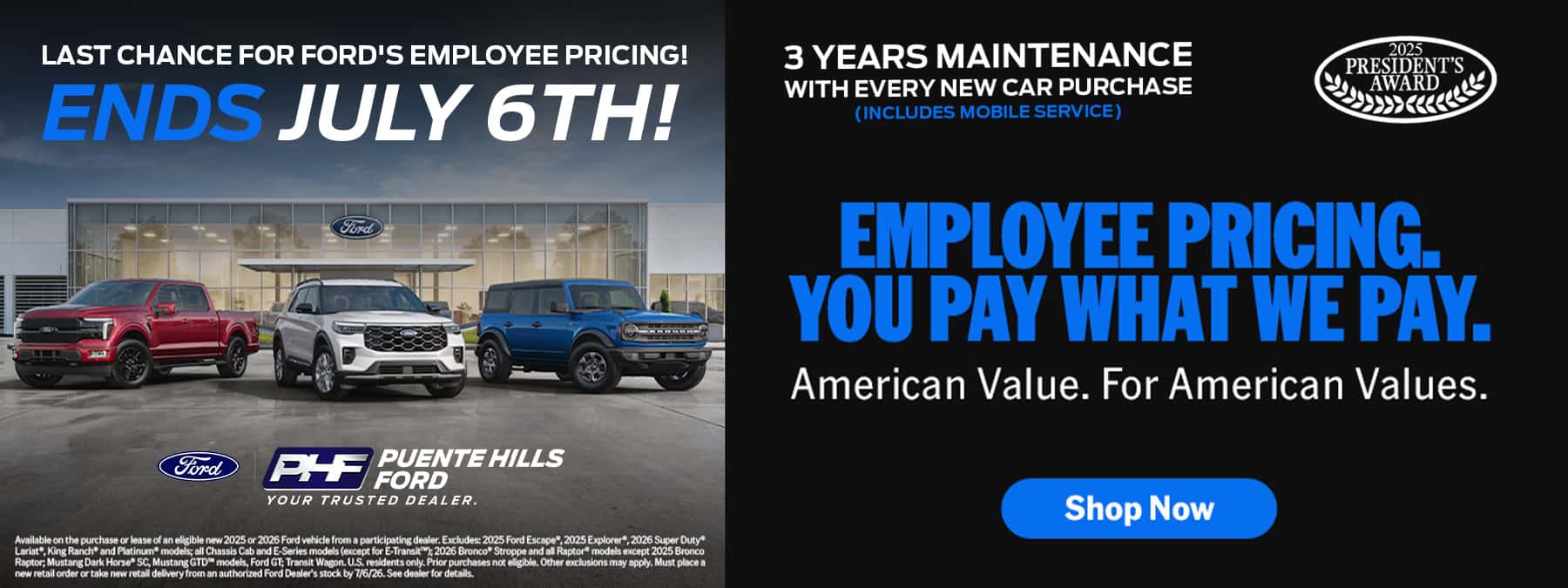 Puente-Hills-Ford—JULY-26—Employee-Pricing—1800×675