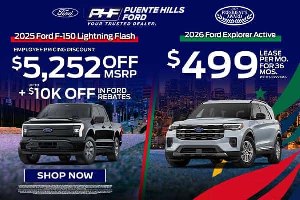 New Ford F-150 Lightning & Ford Explorer Special Offer