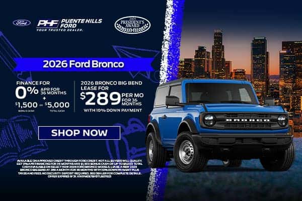 2026 Ford Bronco Offer