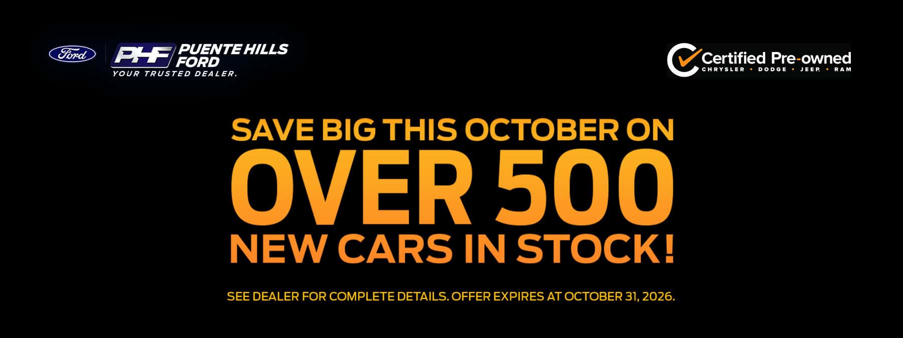 Puente-Hills-Ford—Oct-2026—Non-Model-Offers—Savings—Banner—1800×675