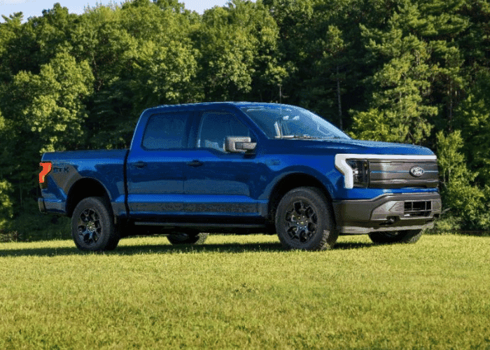 Ford trucks Indianapolis - dark blue Ford F-150 Lightning