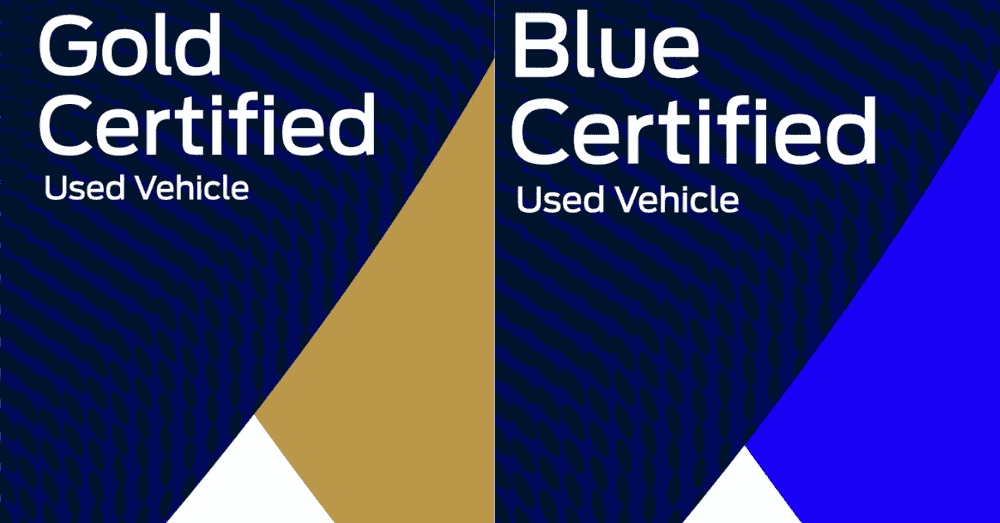 Used-Cars-vs-Certified-Pre-Owned---Gold Certified and Blue Certified badges