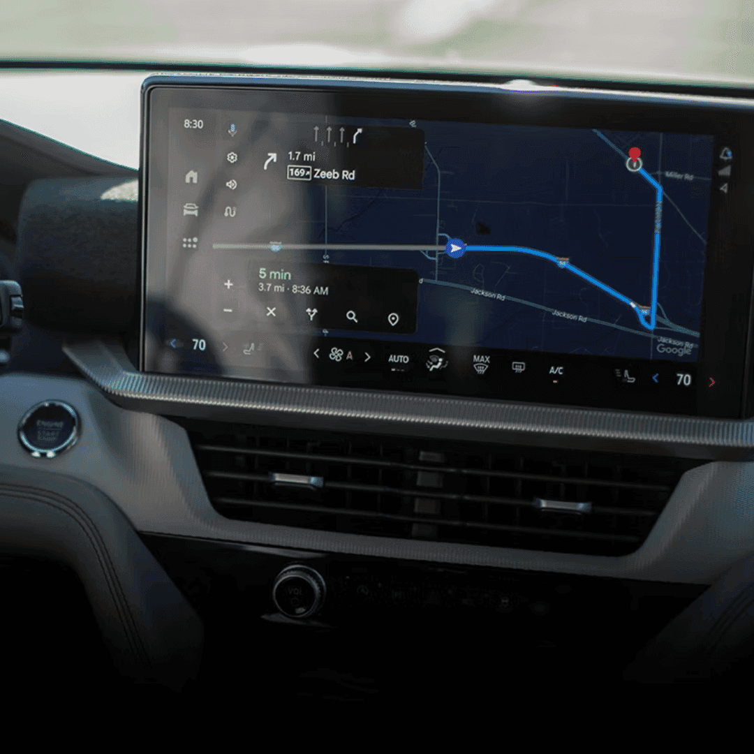 Ford Connectivity Package for Indianapolis Drivers - square image showing a map