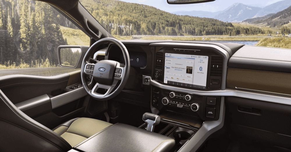 2027 Ford F-150 Trim Level Breakdown - interior view of F-150