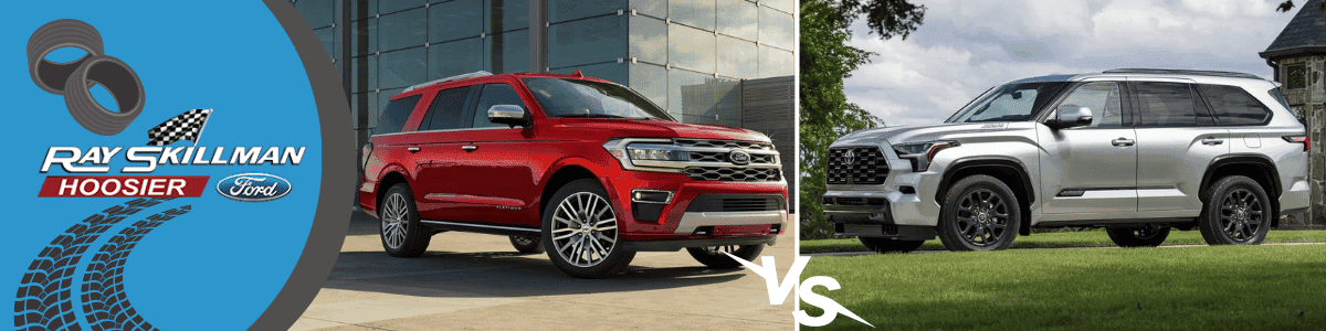 2024 Ford Expedition Max vs. Toyota Sequoia - banner